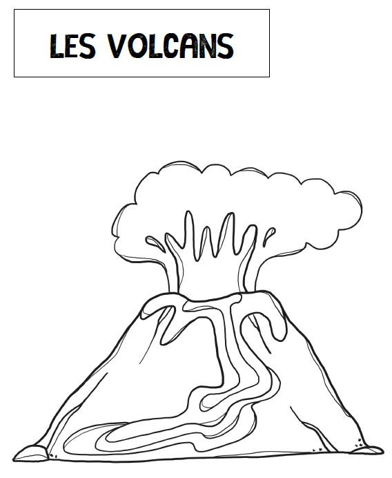 Crear su libro animado : los volcanes - Actividad creativa y ludica niños